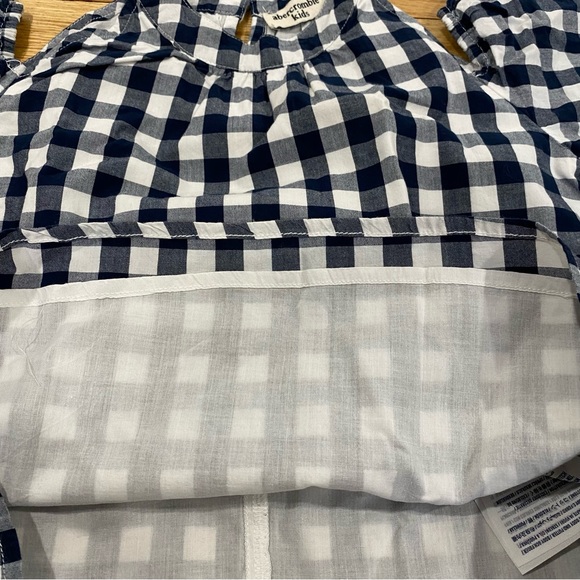 ABERCROMBIE KIDS GIRLS OPEN SHOULDER COTTON TOP SIZE 7/8 - Picture 4 of 5